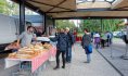 marché du village chateau l'abbaye